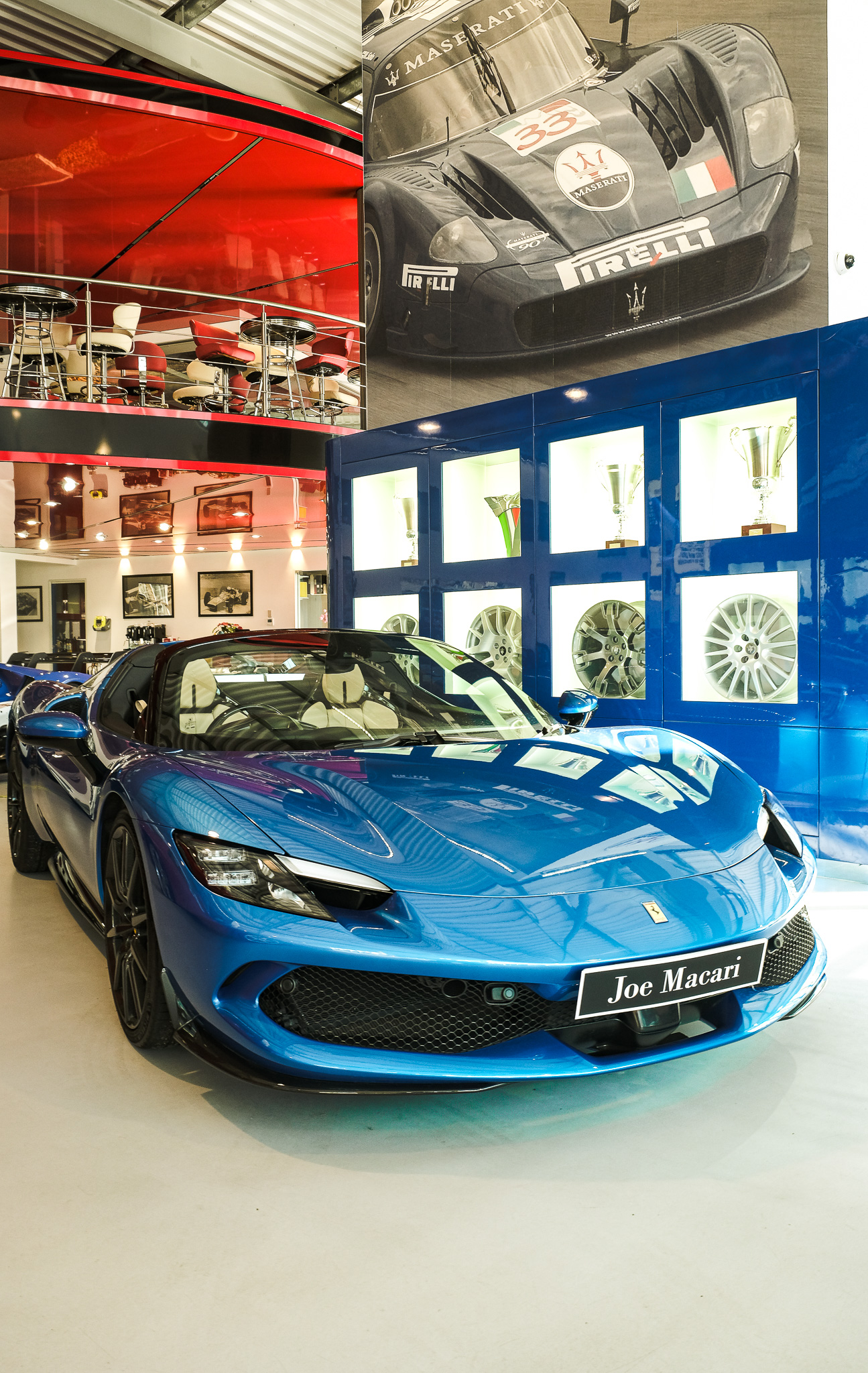 Car on a dealership forecourt, photographed by Advance Lance